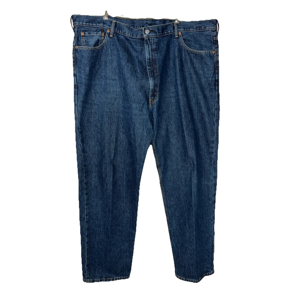 Levi's 550 Jeans Mens 48x34 Relaxed‎ Fit Straight Leg Casual Dark Wash Classic